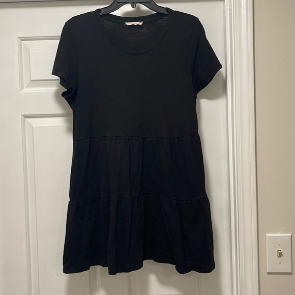 Black tshirt dress - Picture 1 of 4